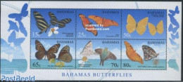 Bahamas 2008 Butterflies Of The Caribbean 6v M/s, Mint NH, Nature - Butterflies - Andere & Zonder Classificatie