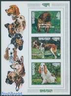 Bhutan 1973 Dogs S/s Imperforated, Mint NH, Nature - Dogs - Bhután
