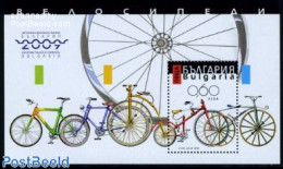 Bulgaria 2009 Bicycles S/s Imperforated (printed Perf.), Mint NH, Sport - Cycling - Unused Stamps