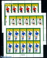 Bulgaria 1982 World Cup Football, 3 M/ss (=10 Sets), Mint NH, Sport - Football - Unused Stamps