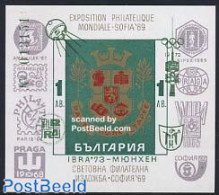 Bulgaria 1973 IBRA 1973 S/s, Mint NH, History - Coat Of Arms - Nuevos
