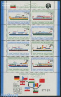 Bulgaria 1981 Danube Commission S/s, Mint NH, History - Transport - Europa Hang-on Issues - Ships And Boats - Neufs