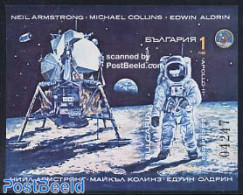 Bulgaria 1990 Space Development Imperforated S/s, Mint NH, Transport - Space Exploration - Nuevos