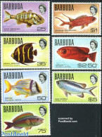 Barbuda 1968 Definitives, Only Fish 7v, Mint NH, Nature - Fish - Poissons