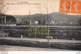 CHERCHELL En 1923 - Stade Bideau Et Quartier Du Champ De Manœuvre - Photo Mous Et Cie - Other & Unclassified