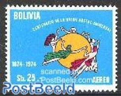 Bolivia 1975 UPU Centenary 1v, Mint NH, U.P.U. - U.P.U.