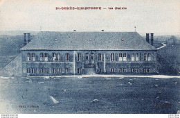 ST-GENÈS-CHAMPESPE (63) ►CPA ±1930 - La Mairie►Éd. LADEVIE - Sonstige & Ohne Zuordnung