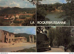 LA ROQUEBRUSSANNE (83) Cpsm ± 1960►VUES DIVERSES DU VILLAGE►LES ÉDITIONS ARIS BANDOL - La Roquebrussanne