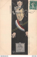 Caricature Satirique L'Abbé LEMIRE Et Émille COMBES - Loi De Séparation De 1905 - Par E. MULLER - Ed. RIBBY - Satirische