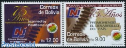 Bolivia 2007 Industrial Chamber 2v [:], Mint NH, Various - Industry - Usines & Industries