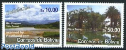 Bolivia 2007 Cochabamba 2v, Mint NH, Nature - Trees & Forests - Rotary, Lions Club