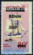 Benin 2009 Ship Overprint 1v, Mint NH, Transport - Ships And Boats - Unused Stamps
