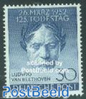 Germany, Berlin 1952 Ludwig Von Beethoven 1v, Mint NH, Performance Art - Music - Unused Stamps