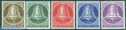 Germany, Berlin 1953 Freedom Bell 5v, Mint NH - Unused Stamps