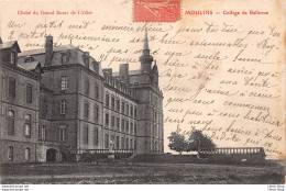MOULINS (03) CPA  1906 - Collège De Bellevue - Cliché Du Grand Bazar De L'Allier - Moulins