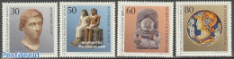 Germany, Berlin 1984 Berlin Museums 4v, Mint NH, History - Archaeology - Art - Ceramics - Museums - Sculpture - Unused Stamps