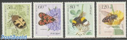 Germany, Berlin 1984 Youth, Insects 4v, Mint NH, Nature - Flowers & Plants - Insects - Unused Stamps
