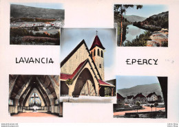 LAVANCIA-ÉPERCY (39) CPSM ± 1960 - Multivues - Imprimerie BOURGEOIS - Chalon-sur-Saone - Autres & Non Classés