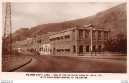 CPA Aden ± 1930 - Steamer Point - View Of The National Bank Of India LTD - Photographed By A. ABASSI - Jemen