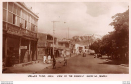 CPA Aden ± 1930 - Steamer Point - Part Of The Crescent - Shopping Centre - Photographed By A. ABASSI - Yemen