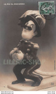 CPA 1909 - Maquette Du Sculpteur César GIRIS - VICTOR-EMMANUEL III, Roi Du Macaroni - Éd. A.N - Satirical