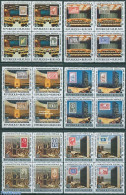 Burundi 1977 UNO Post 6x4v [+], Mint NH, History - Transport - United Nations - Stamps On Stamps - Automobiles - Briefmarken Auf Briefmarken
