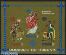 Burundi 1964 Expo New York S/s Imperforated, Mint NH, Performance Art - Various - Dance & Ballet - Music - Folklore - .. - Tanz