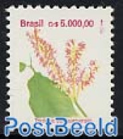 Brazil 1992 Flower 1v, Normal Paper, Mint NH, Nature - Flowers & Plants - Ongebruikt