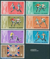 Maldives 1966 World Cup Football Winners 7v, Mint NH, Sport - Football - Maldive (1965-...)