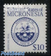 Micronesia 1985 Definitive 1v, Mint NH, History - Coat Of Arms - Micronesia