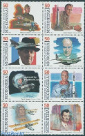 Micronesia 1994 Aviation Pioneers 8v [+++], Mint NH, Transport - Aircraft & Aviation - Space Exploration - Flugzeuge