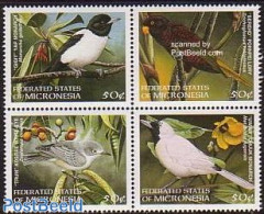 Micronesia 1998 Birds 4v [+] Or [:::], Mint NH, Nature - Birds - Micronésie