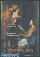 Micronesia 2005 Christmas S/s, Murillo Painting, Mint NH, Religion - Christmas - Art - Paintings - Weihnachten