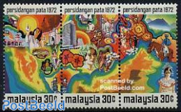 Malaysia 1972 PATA 3v [::], Mint NH, Various - Tourism - Otros & Sin Clasificación