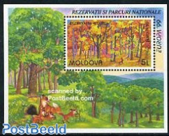 Moldova 1999 Europa S/s, Mint NH, History - Nature - Europa (cept) - National Parks - Trees & Forests - Naturaleza