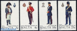 Malta 1989 Military Uniforms 4v, Mint NH, Various - Uniforms - Kostums