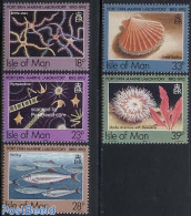 Isle Of Man 1992 Marine Laboratorium 5v, Mint NH, Nature - Fish - Shells & Crustaceans - Fishes