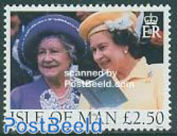 Isle Of Man 1998 Queen & Queen Mother 1v, Mint NH, History - Kings & Queens (Royalty) - Koniklijke Families