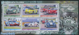 Isle Of Man 2008 Auto Racing 6v M/s, Mint NH, Sport - Transport - Autosports - Sport (other And Mixed) - Automobiles - Voitures