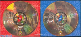 Isle Of Man 1999 Bee Gees 2 S/s, Mint NH, Performance Art - Music - Popular Music - Musica