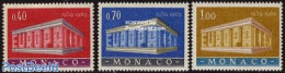 Monaco 1969 Europa 3v, Mint NH, History - Europa (cept) - Ungebraucht