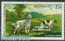 Monaco 1979 Dog Exposition 1v, Mint NH, Nature - Dogs - Nuovi