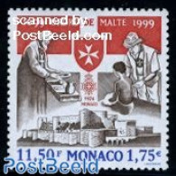 Monaco 1999 Malteser Order 1v, Mint NH, Health - St John - Nuovi