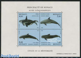 Monaco 1994 Sea Mammals S/s, Mint NH, Nature - Sea Mammals - Unused Stamps