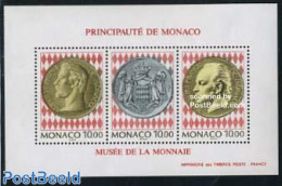 Monaco 1994 Stamp & Coin Museum S/s, Mint NH, Various - Money On Stamps - Neufs