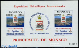 Monaco 2000 Monaco 2000 Stamp Exposition S/s, Mint NH - Ongebruikt
