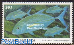 Marshall Islands 1989 Definitive Fish 1v, Mint NH, Nature - Fish - Fishes