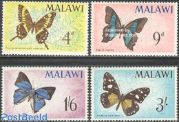 Malawi 1966 Butterflies 4v, Mint NH, Nature - Butterflies - Malawi (1964-...)