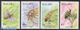 Malawi 1991 Insects 4v, Mint NH, Nature - Insects - Malawi (1964-...)