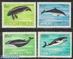 Mozambique 1986 Sea Mammals 4v, Mint NH, Nature - Sea Mammals - Mozambico
